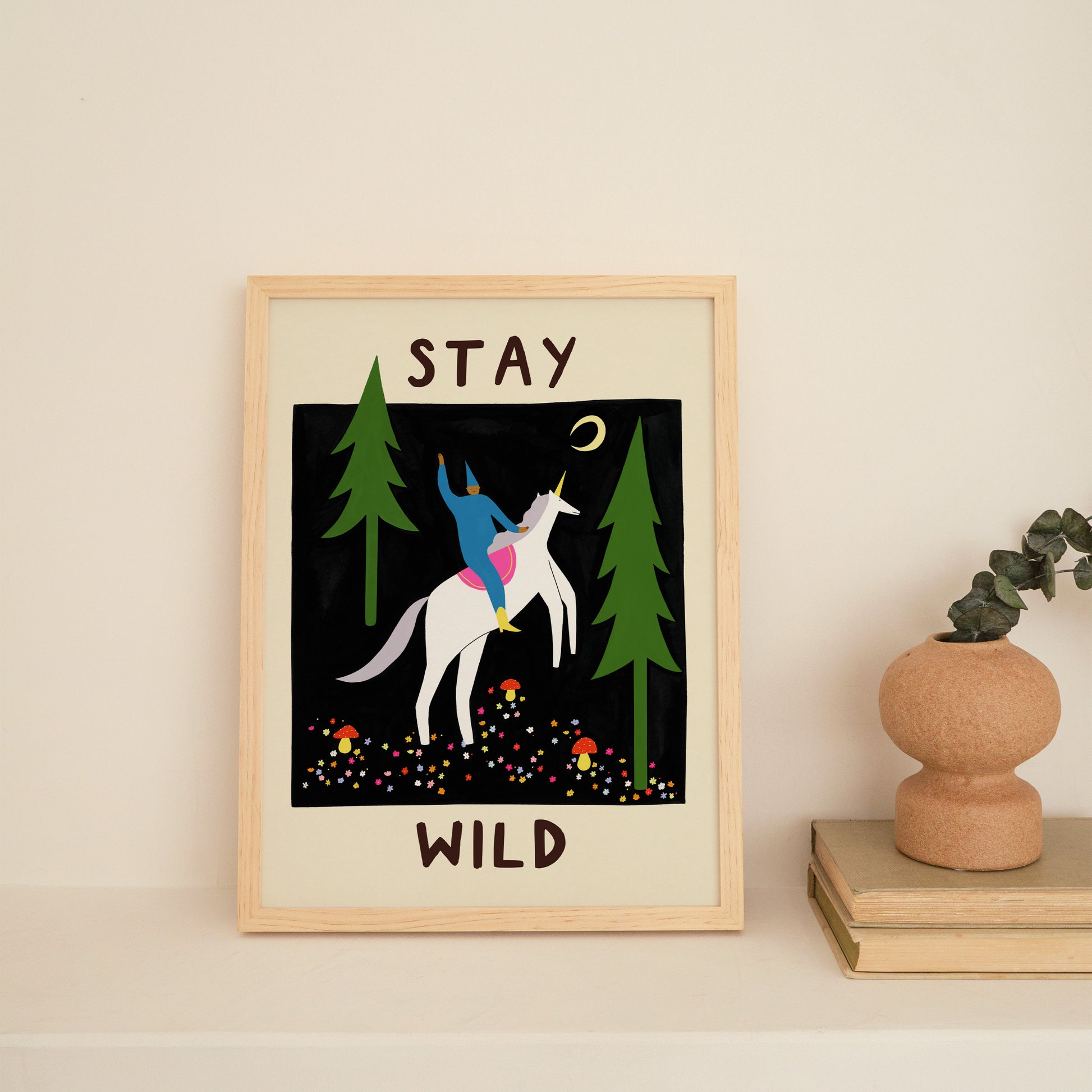 Stay Wild Art Print image 1
