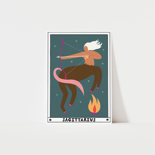 Tarot Sagittarius Art Print image 0