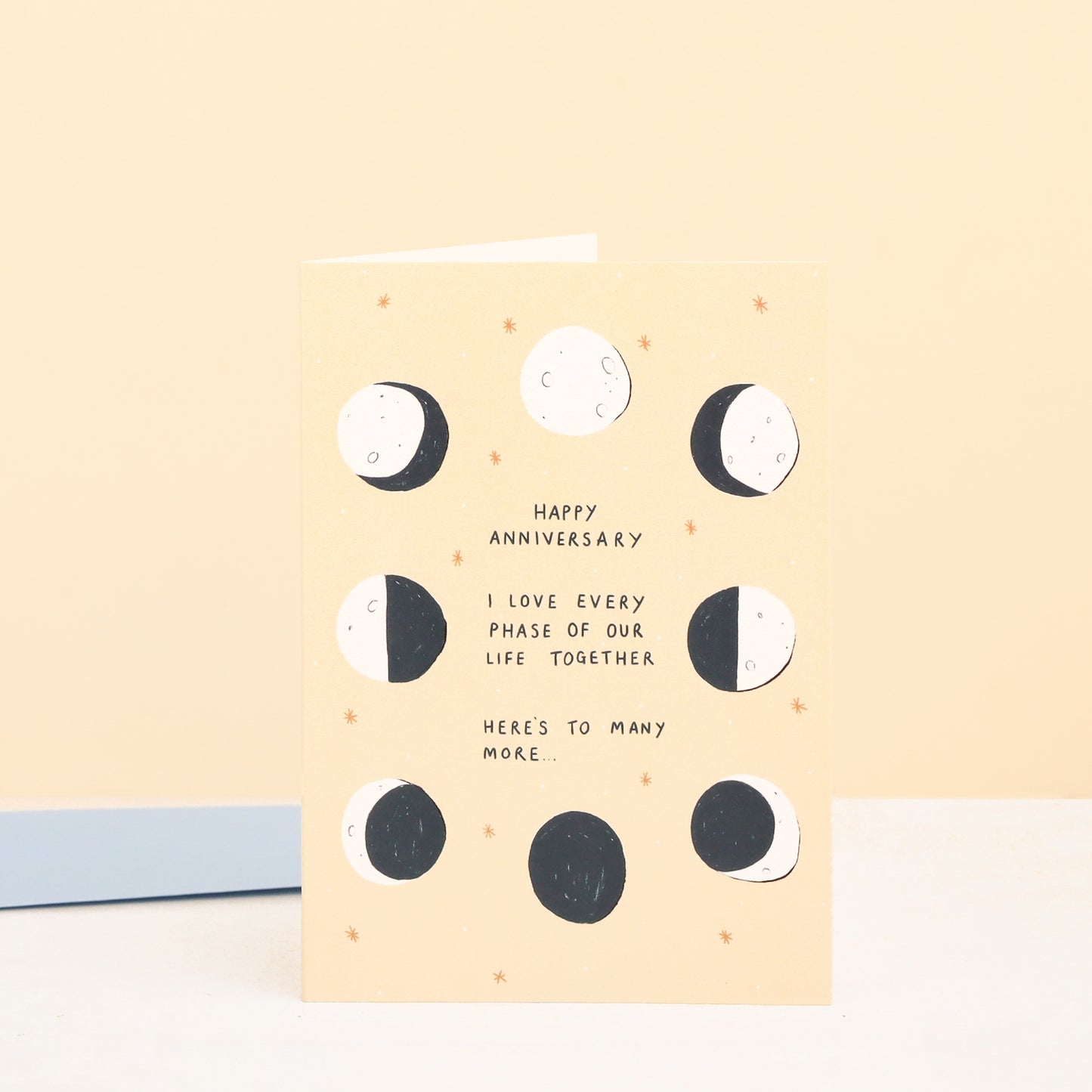 Moon Phase Anniversary Card image 1