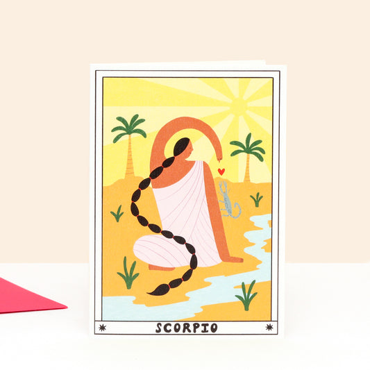 Tarot Scorpio Birthday Card image 0
