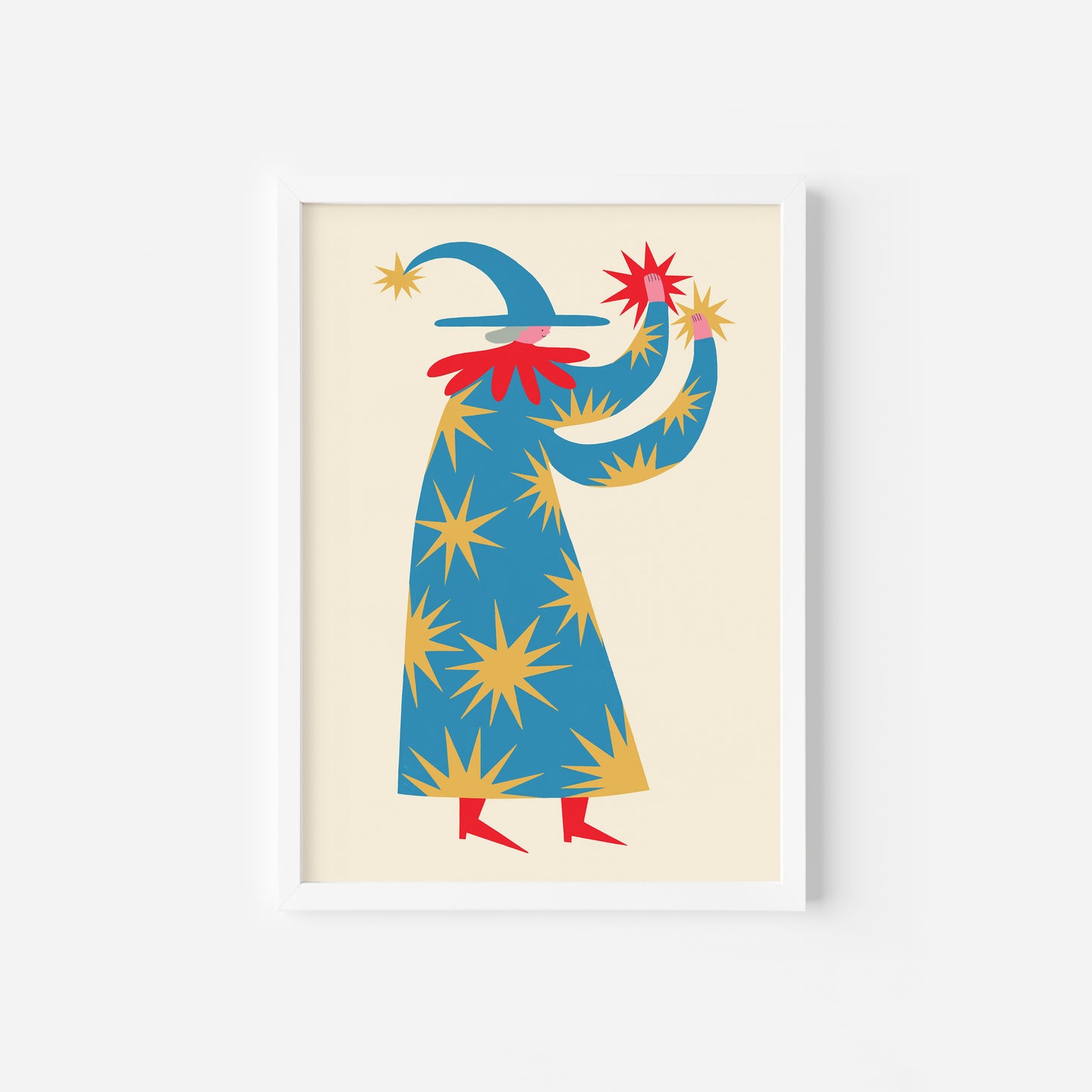 Magical Wizard Character Art Print image 9