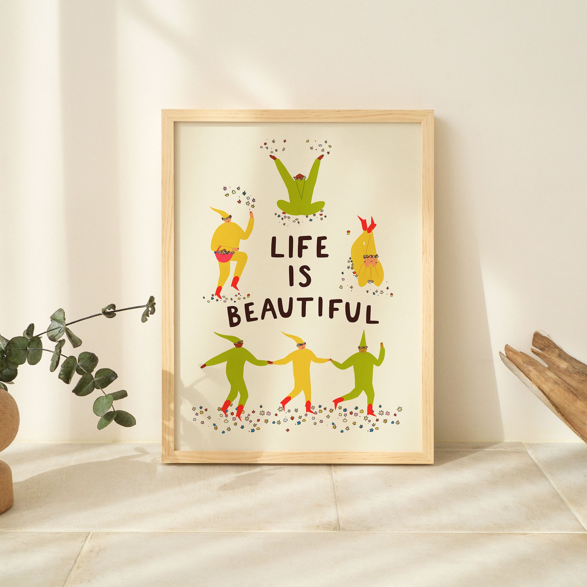 Life Is Beautiful Art Print image 2