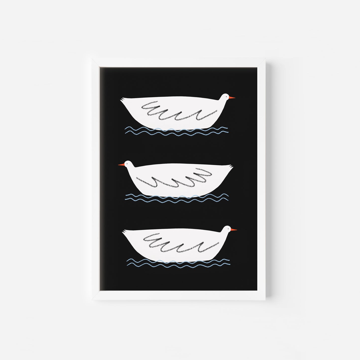 Three Little Ducks Art Print image 9