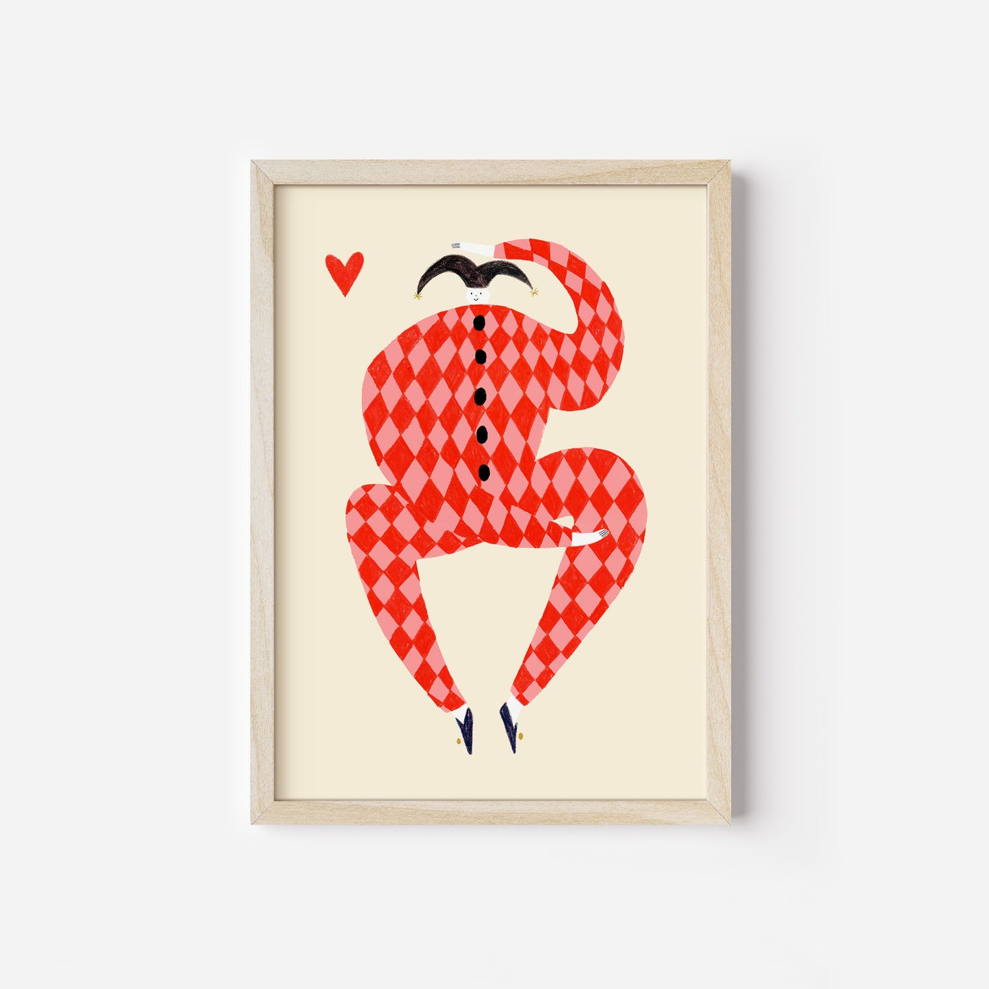 Harlequin Art Print image 7