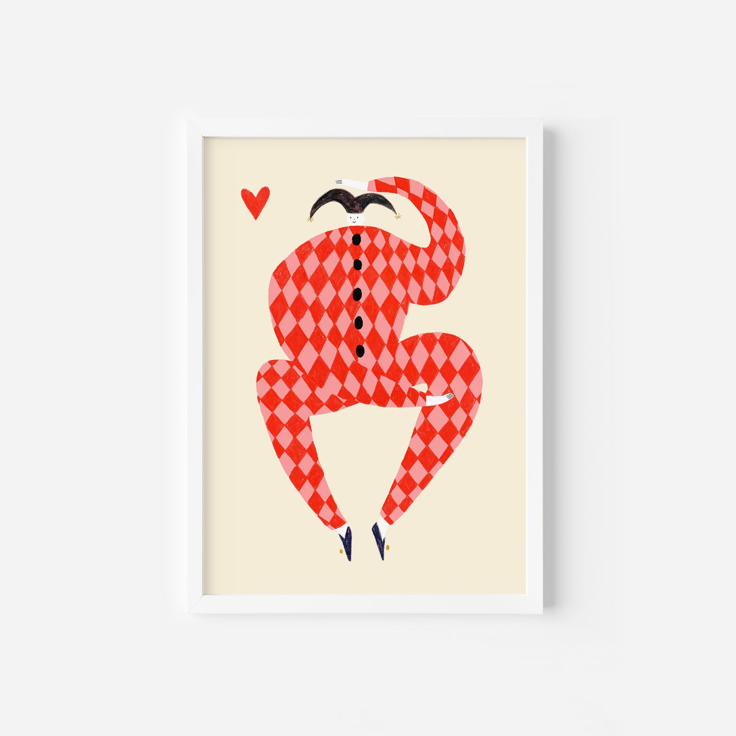 Harlequin Art Print image 9