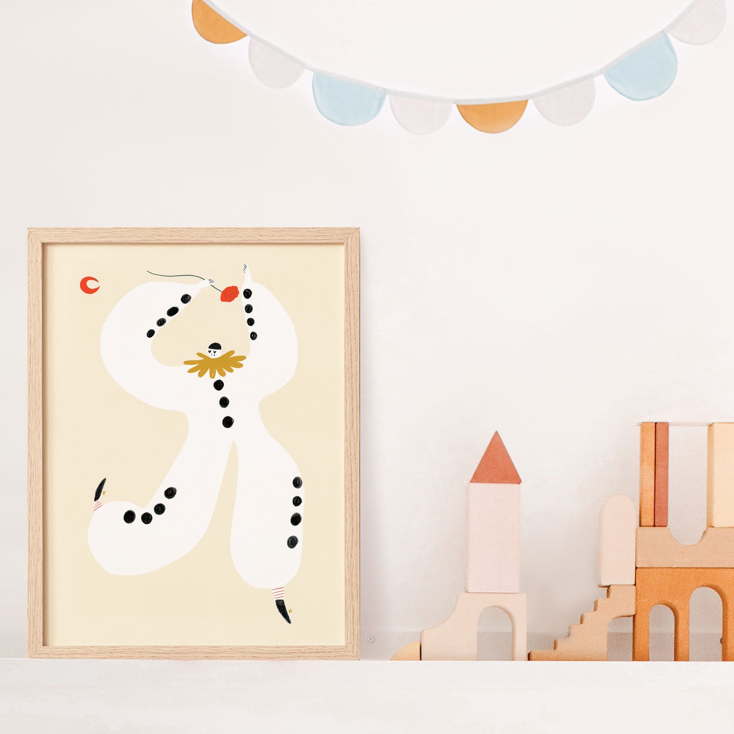 Pierrot Clown Art Print image 4