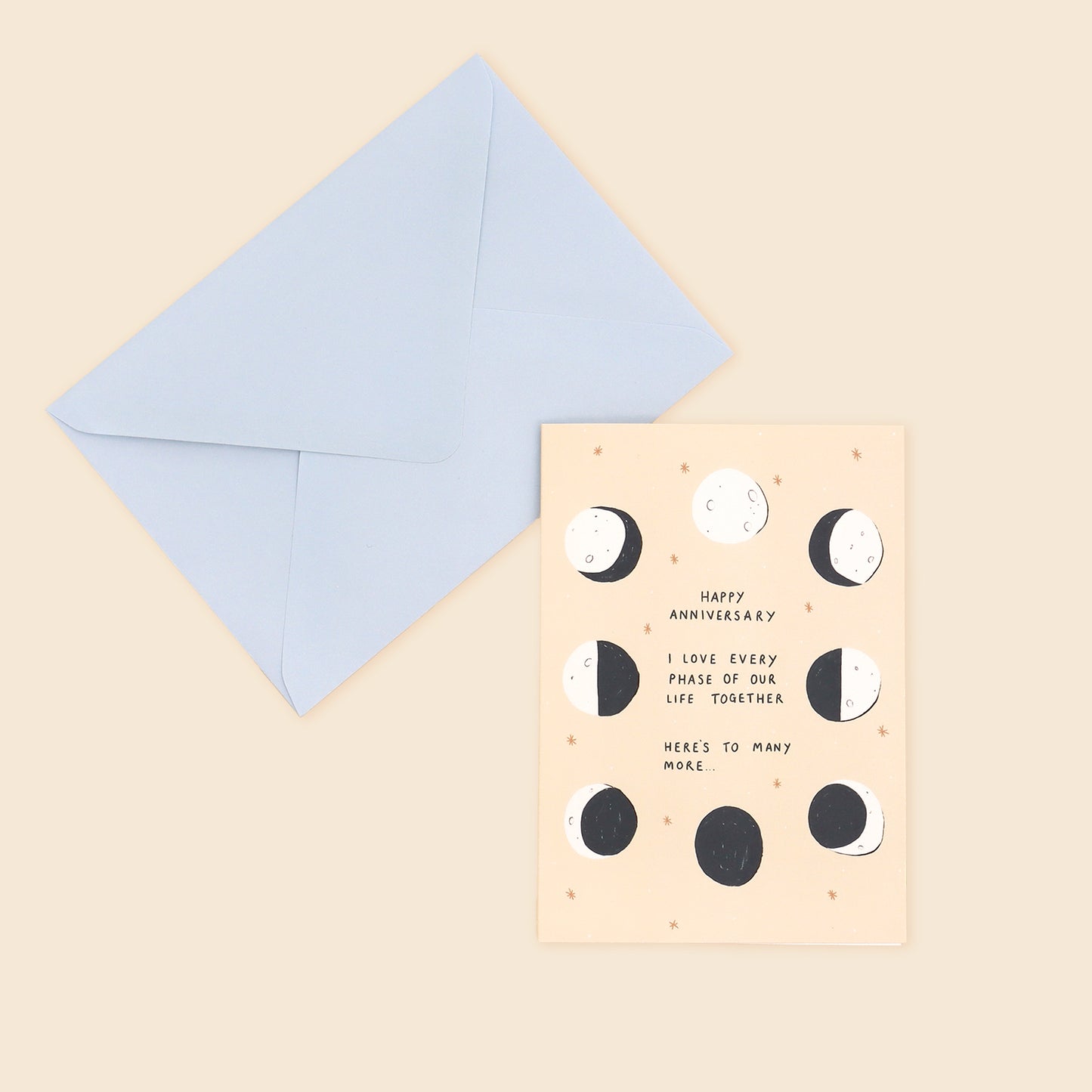 Moon Phase Anniversary Card image 2