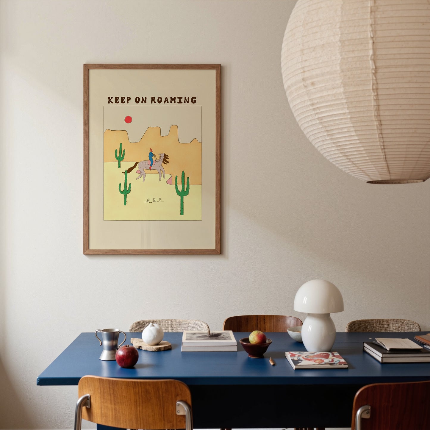 Keep On Roaming Art Print image 0