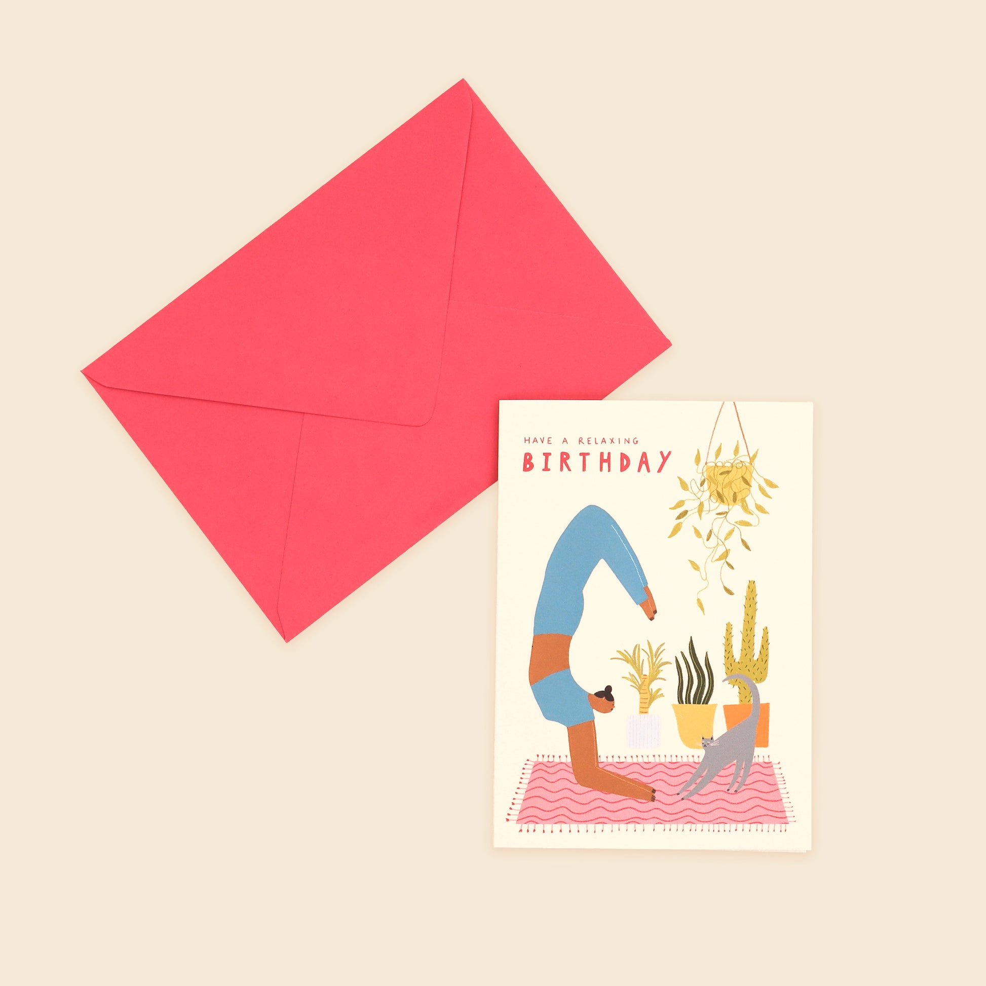 Yoga Birthday Card image 1