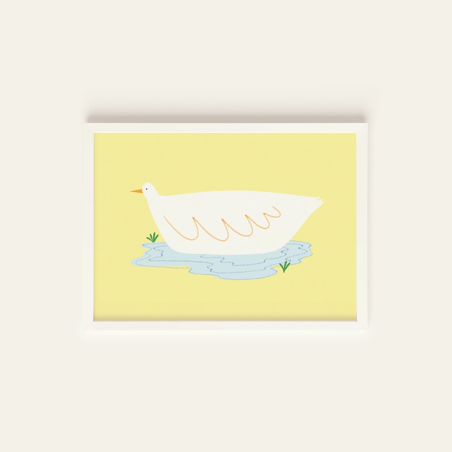 Duck Pond Postcard Print image 2