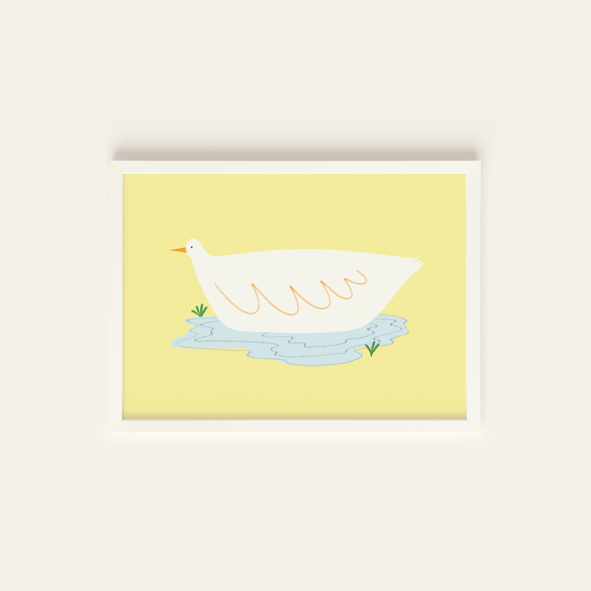 Duck Pond Postcard Print image 2