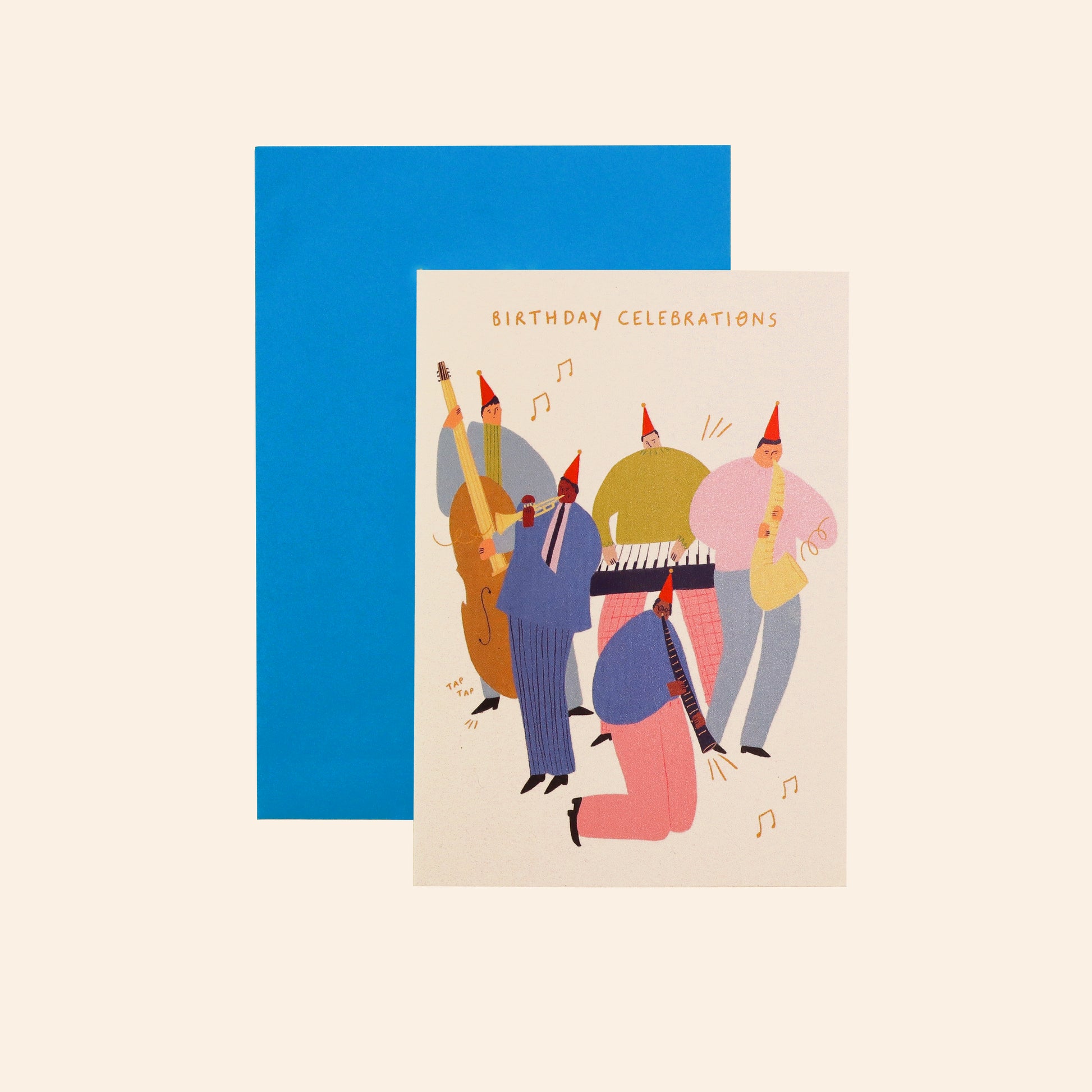 Jazz Celebrations Birthday Card image 2
