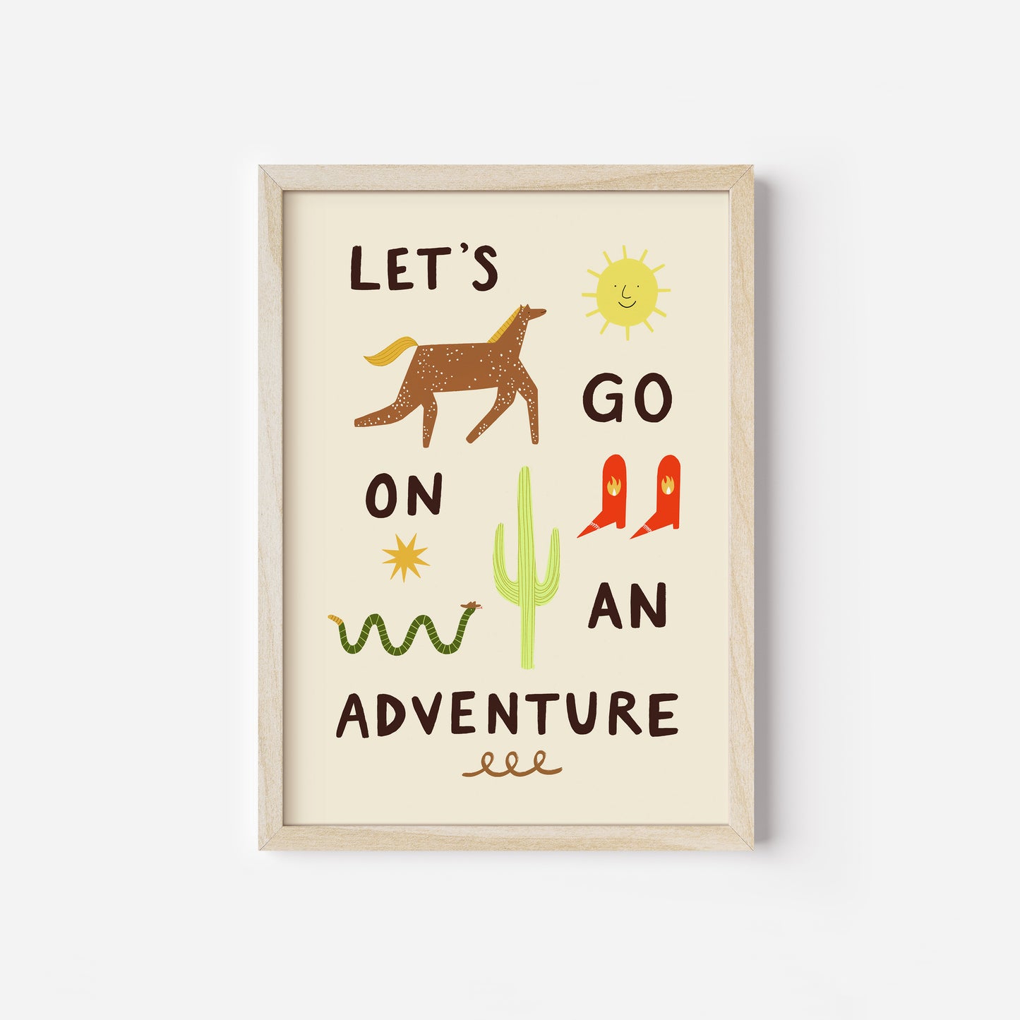 Let's Go On An Adventure Art Print image 5