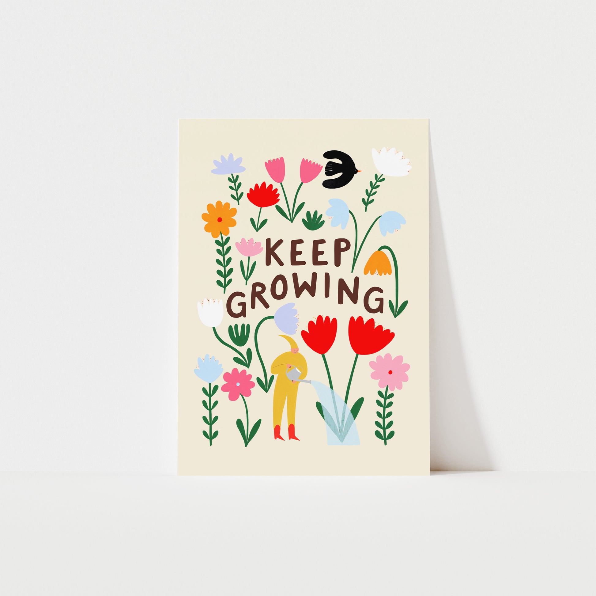 Keep Growing Art Print image 0