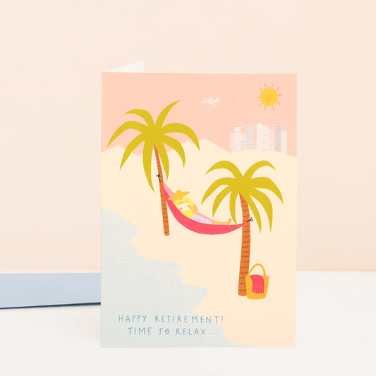 Time To Relax Retirement Card image 0