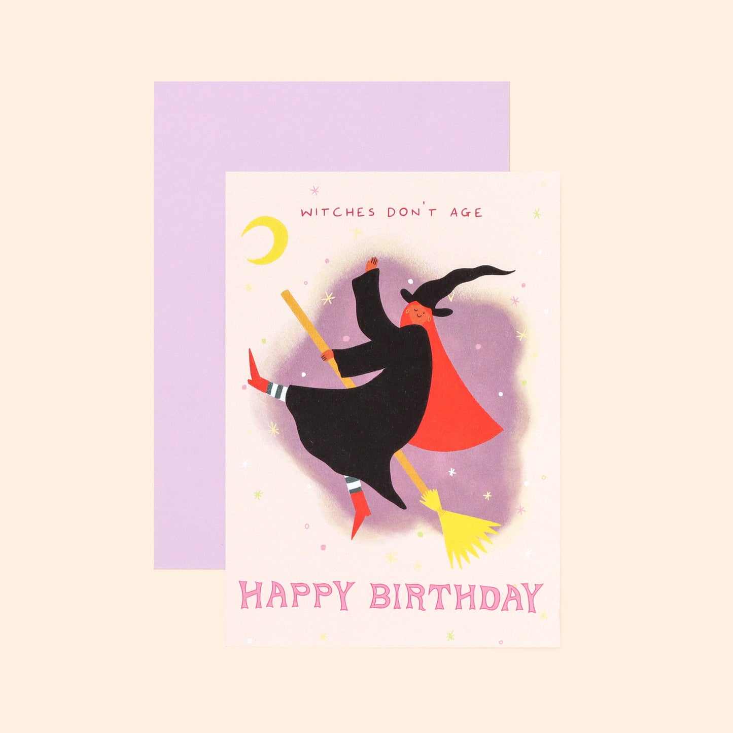 Witches Don't Age Birthday Card image 1