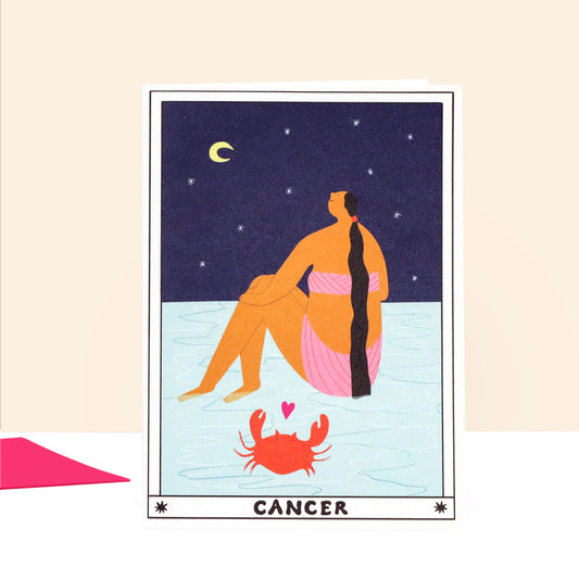 Tarot Cancer Birthday Card image 0