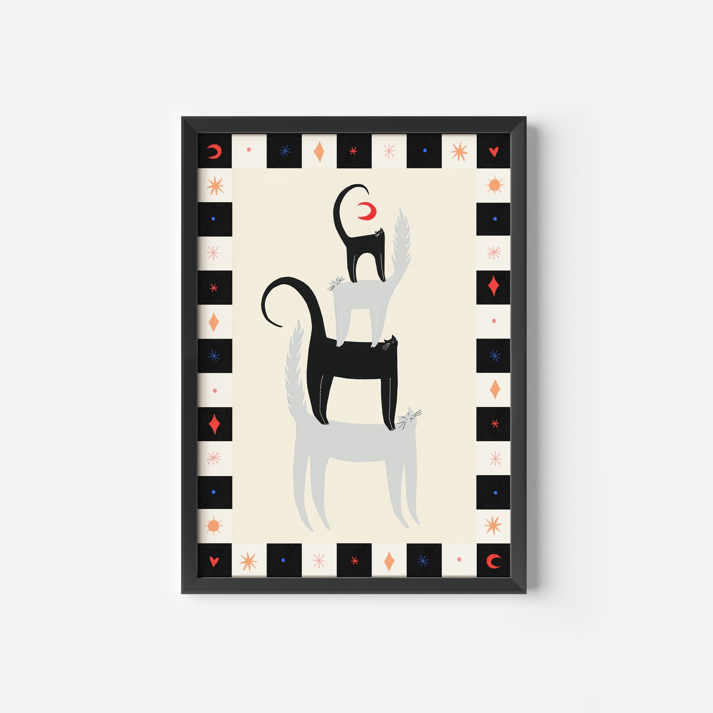 Cat Friends Art Print image 8