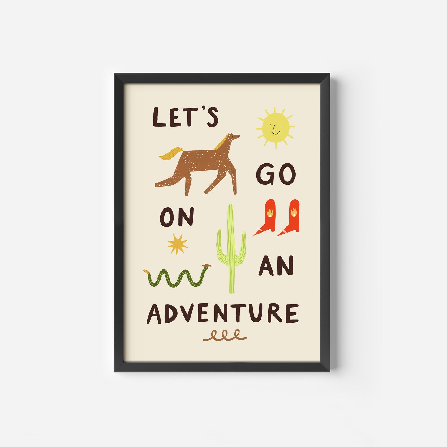 Let's Go On An Adventure Art Print image 6