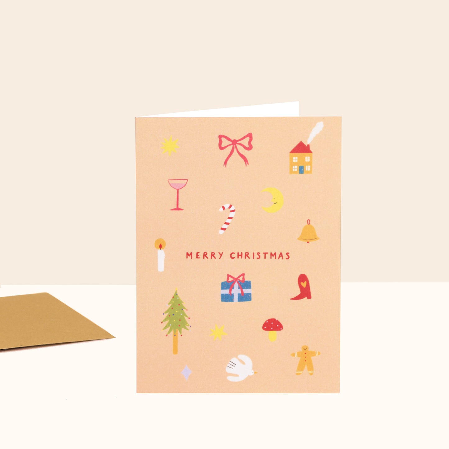 Festive Trinkets Christmas Card