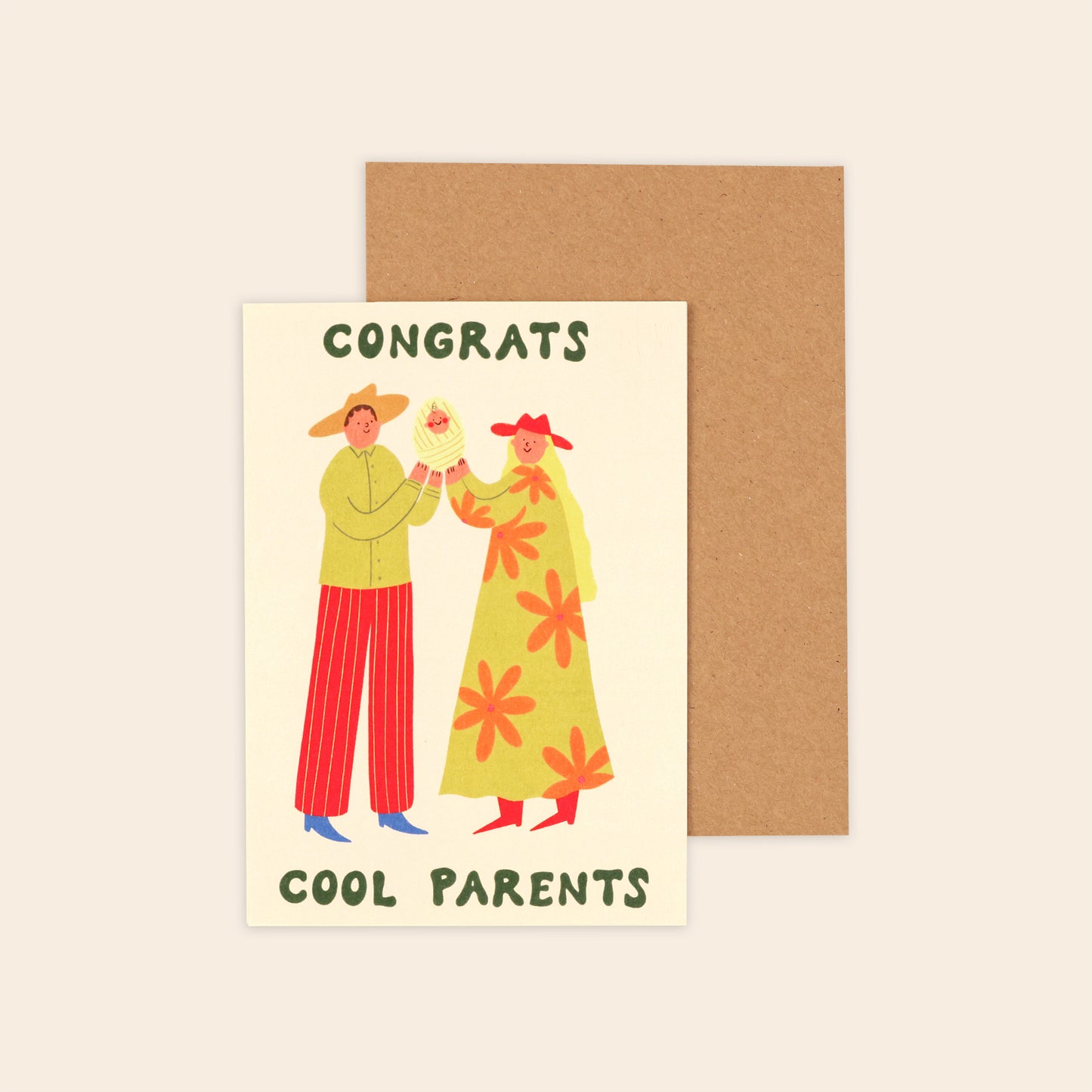 Cool Parents New Baby Card
