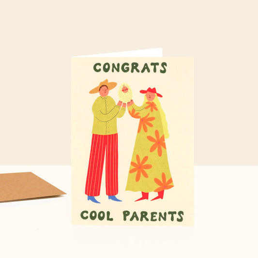 Cool Parents New Baby Card