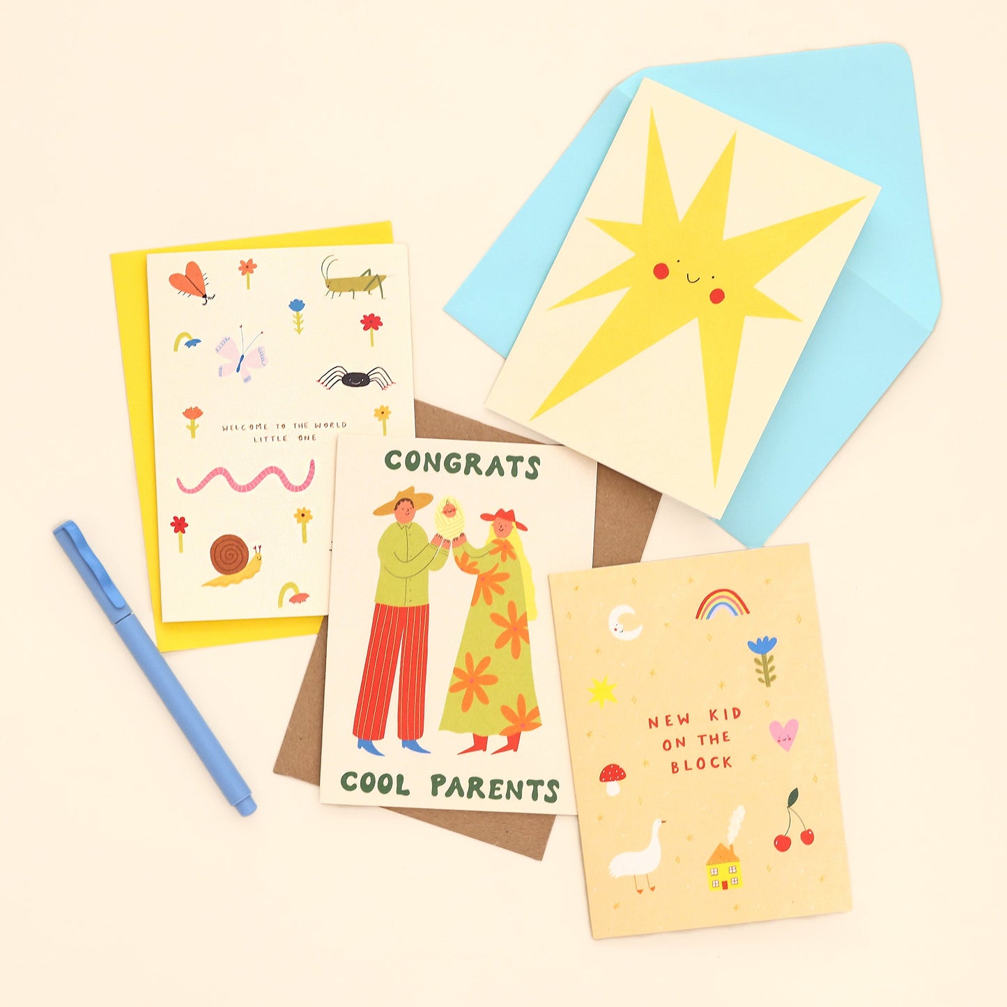 Welcome To The World Card
