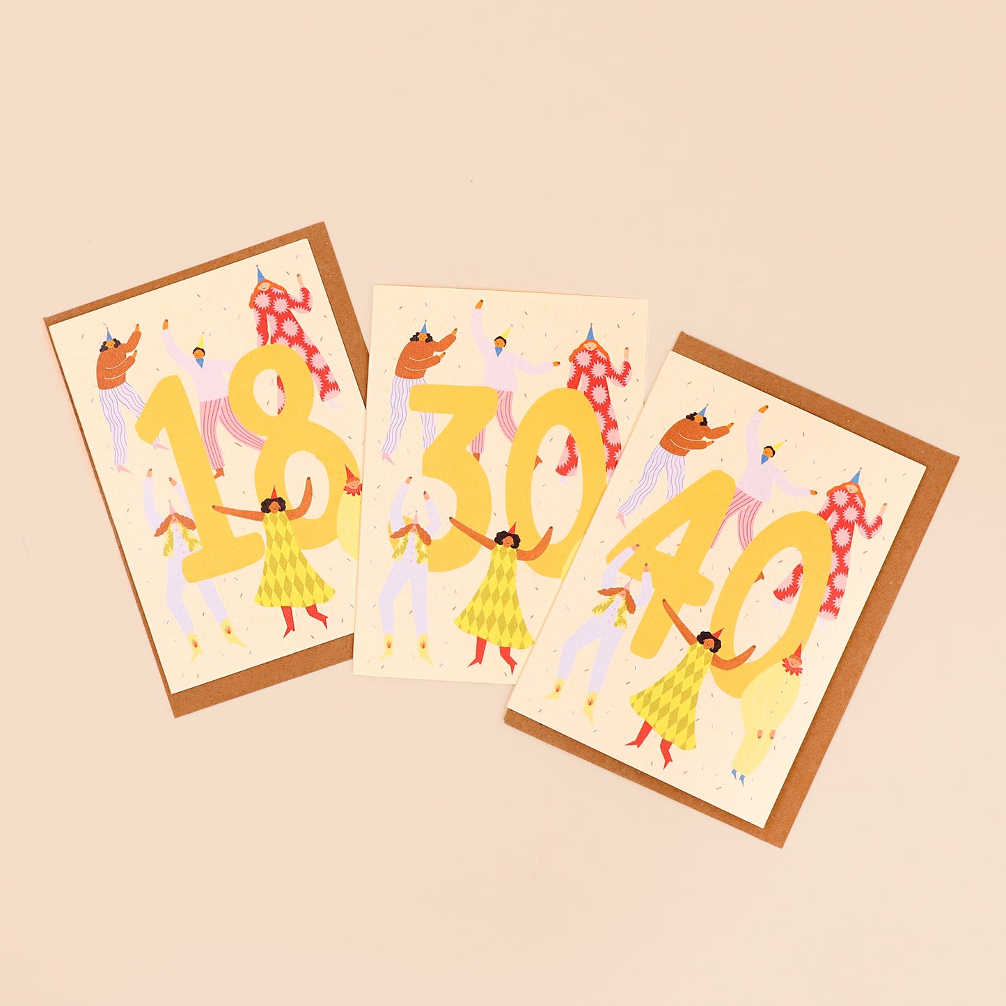 Party Time Age 18 Birthday Card