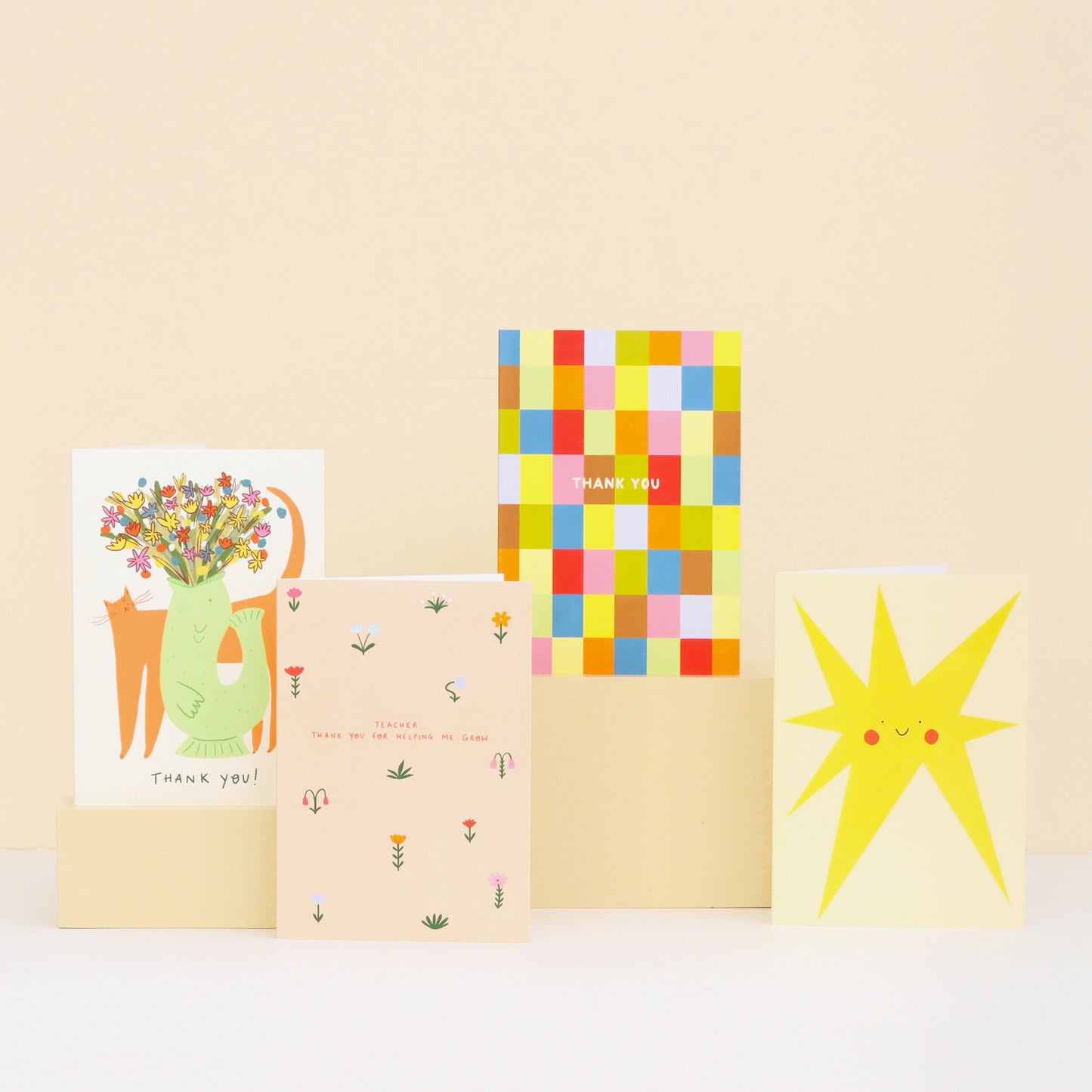 Floral Thank You Teacher Card