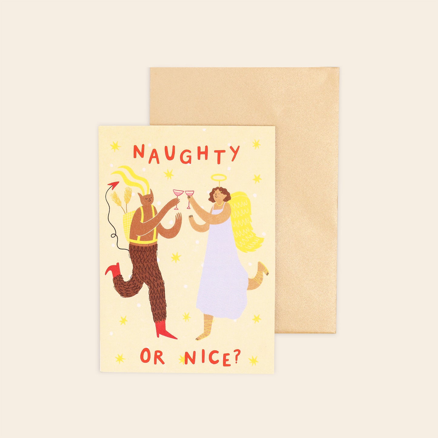 Naughty or Nice Christmas Card