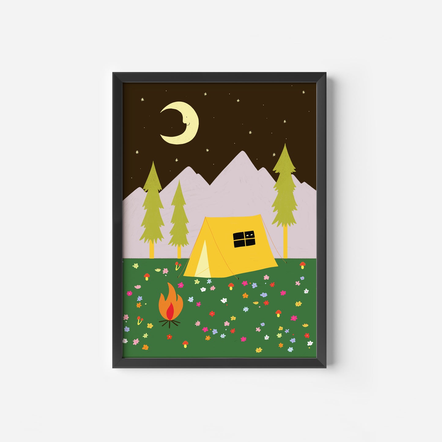 Cosy Camping Art Print image 3