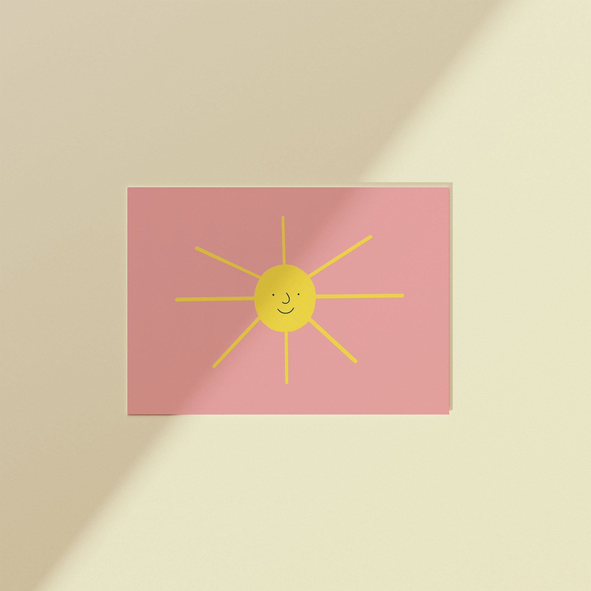 Happy Sun Postcard Print image 4