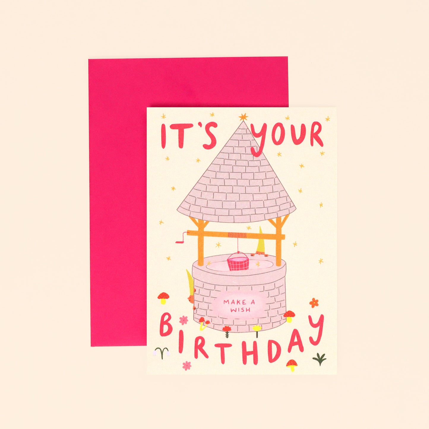 Wishing Well Birthday Card image 1