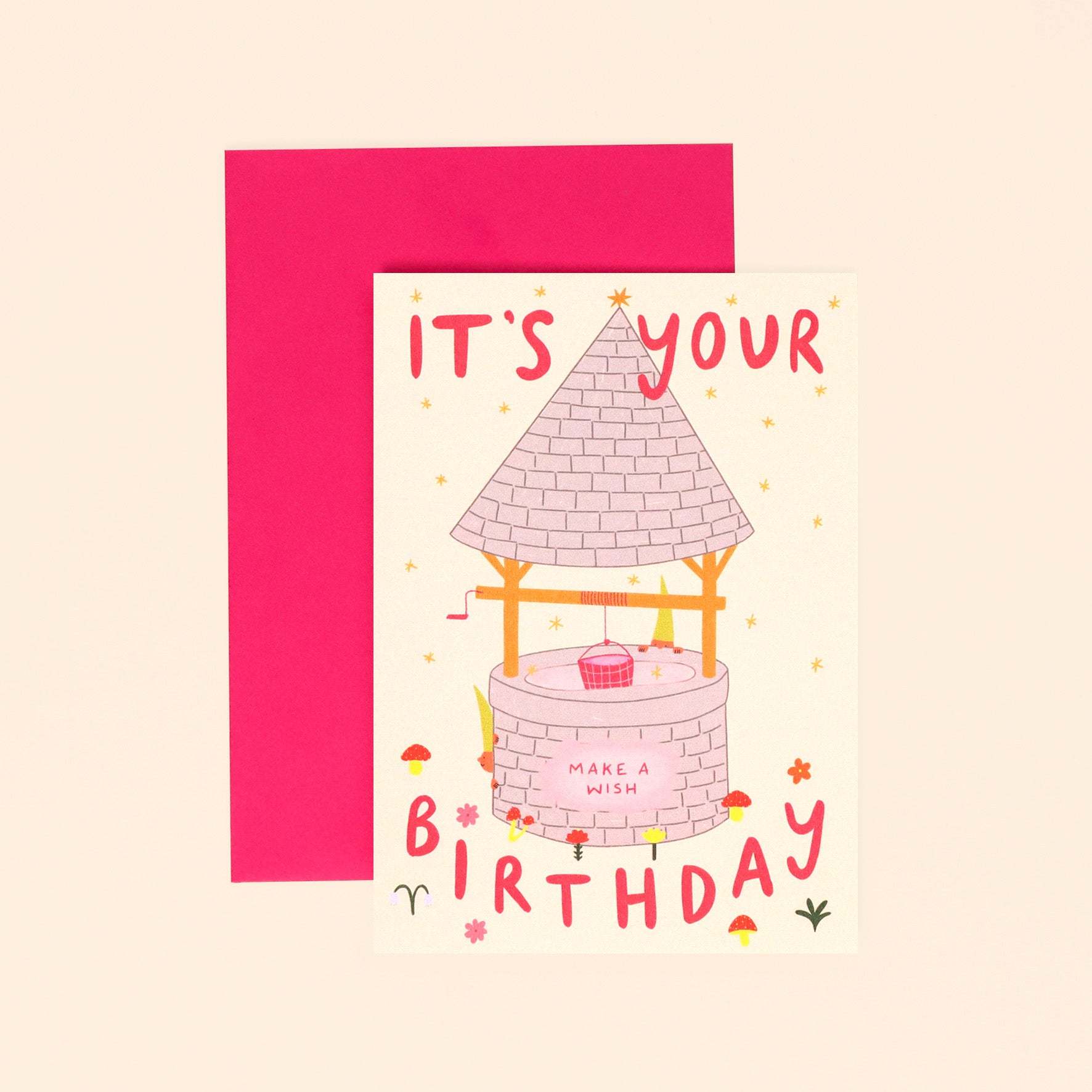 Wishing Well Birthday Card image 1