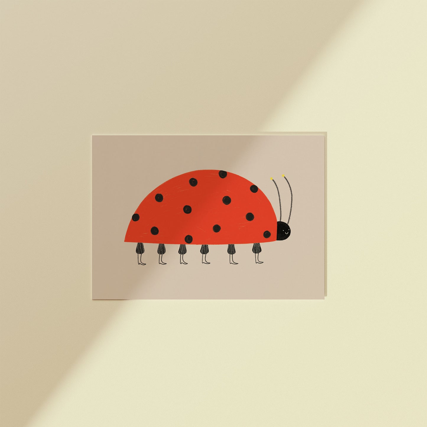 Ladybird Postcard Print image 3