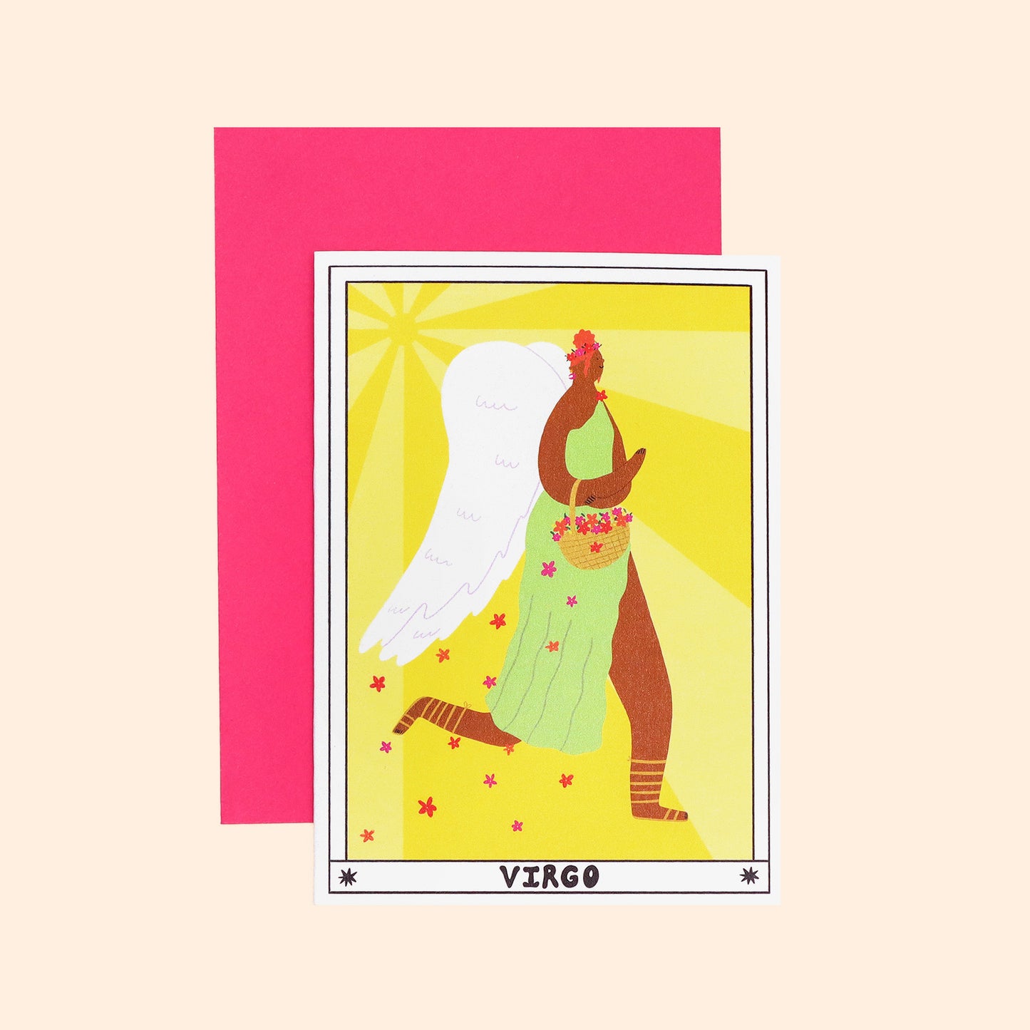 Tarot Virgo Birthday Card image 1