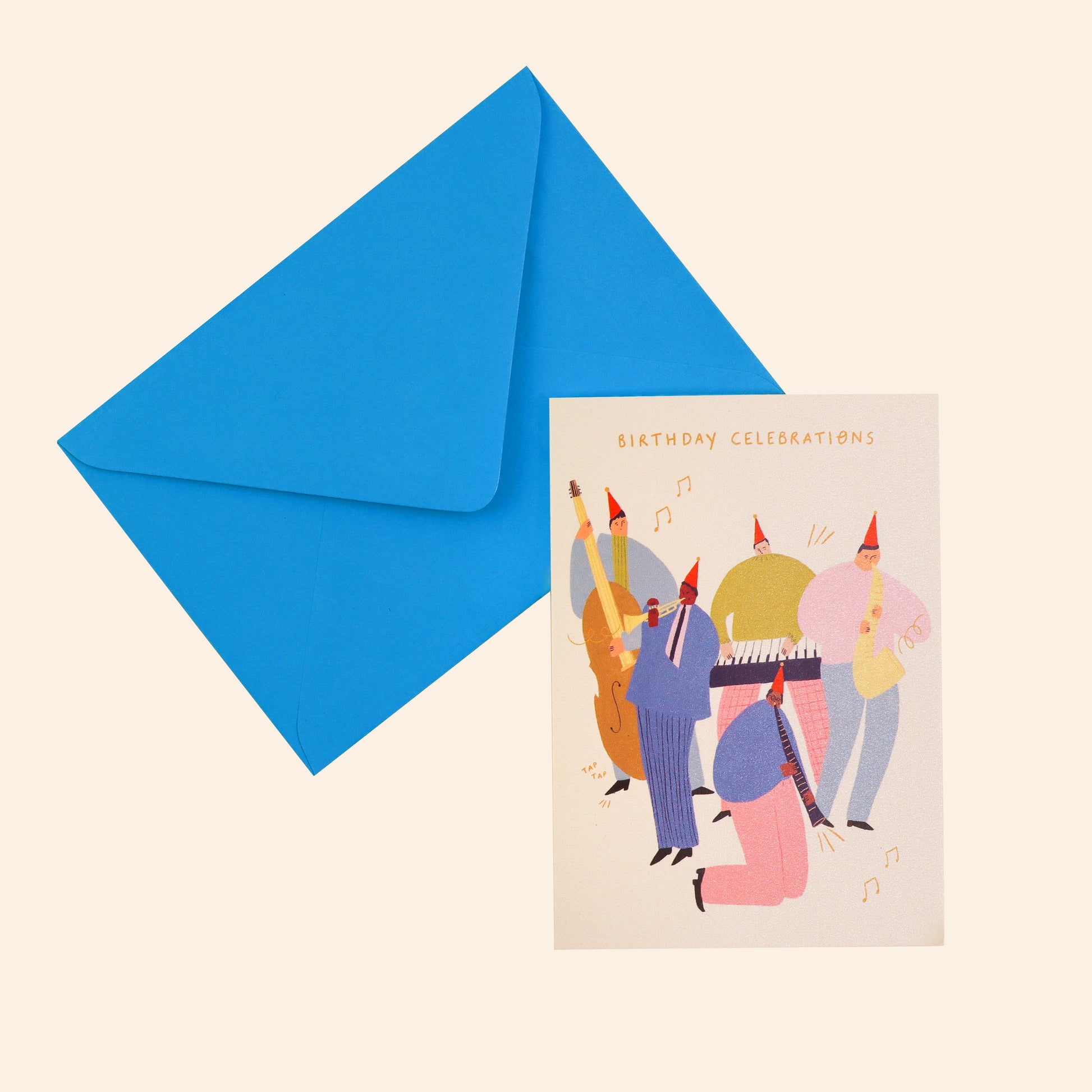 Jazz Celebrations Birthday Card image 1