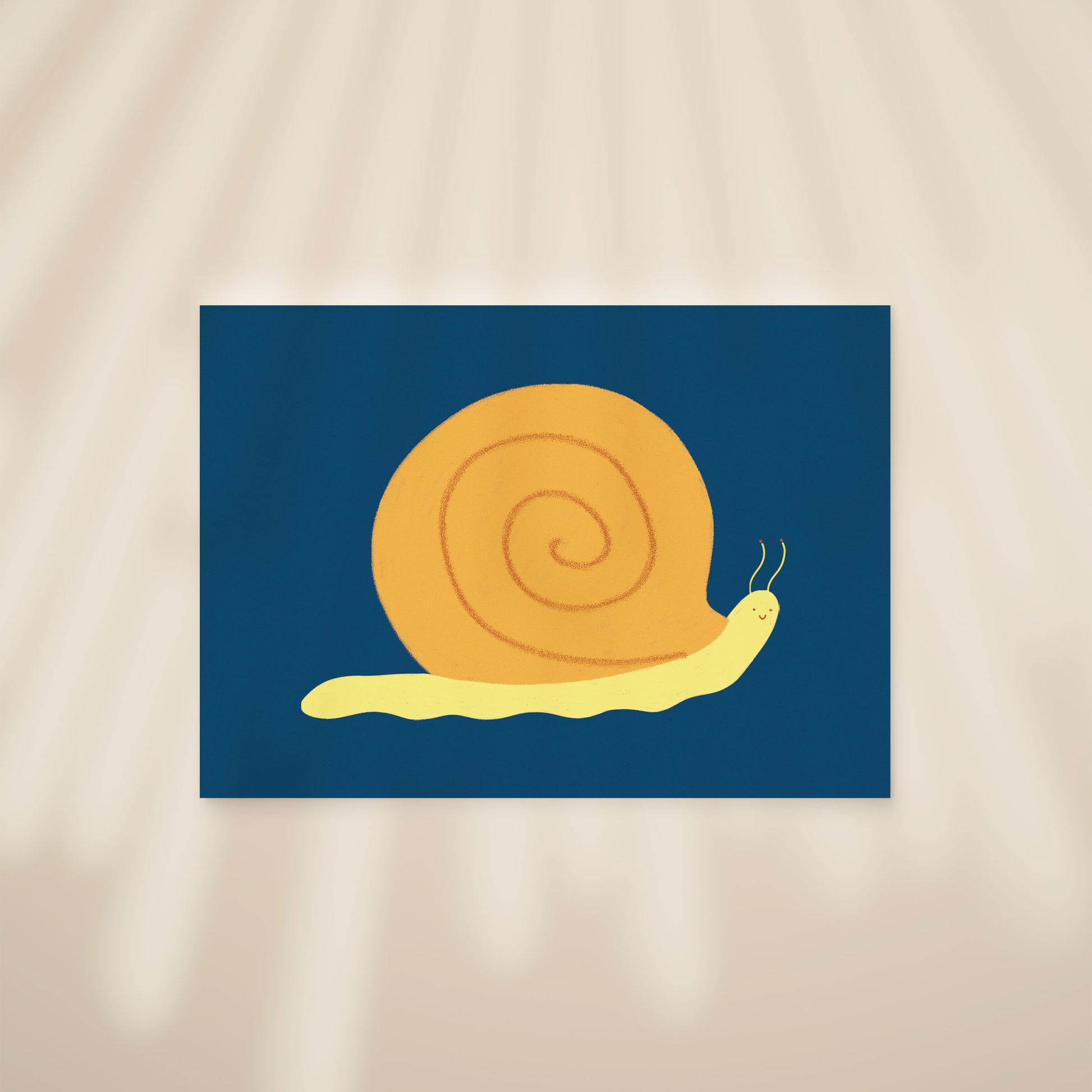 Snail Postcard Print image 3