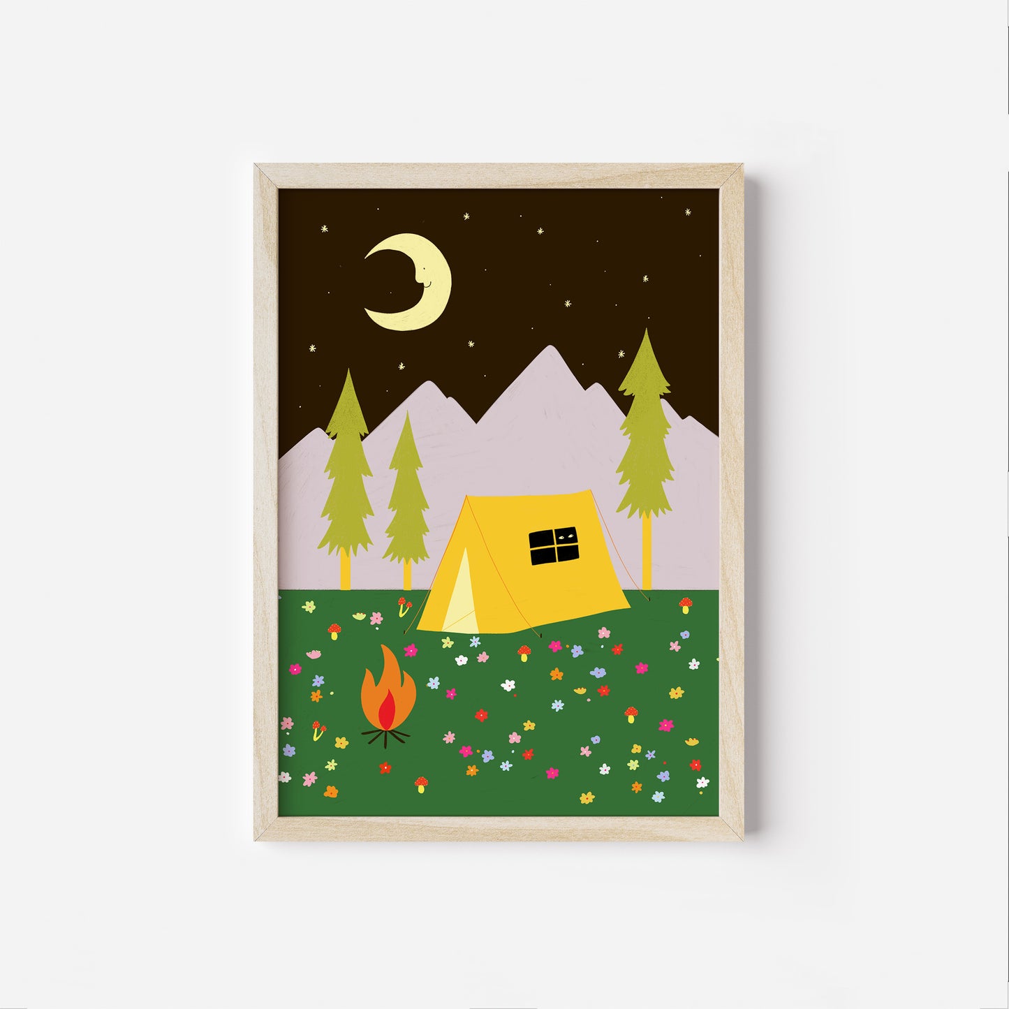 Cosy Camping Art Print image 2