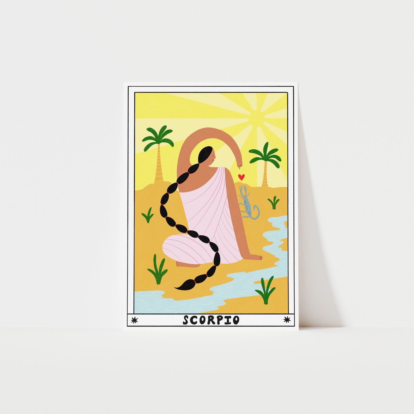Tarot Scorpio Art Print image 0