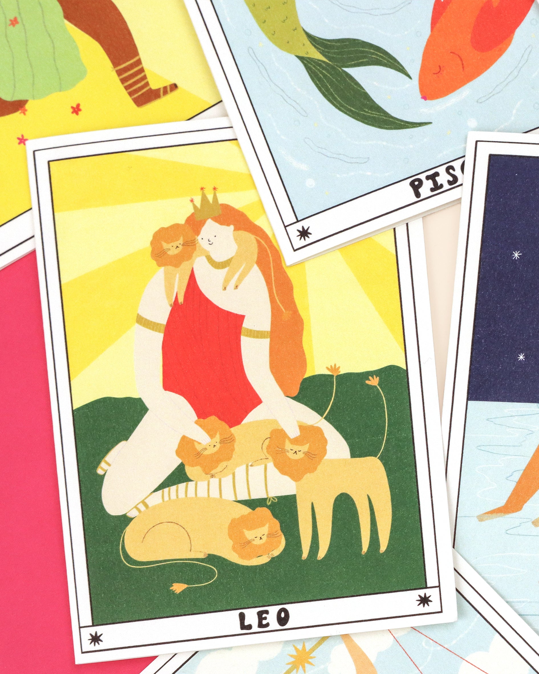 Tarot Leo Birthday Card image 2