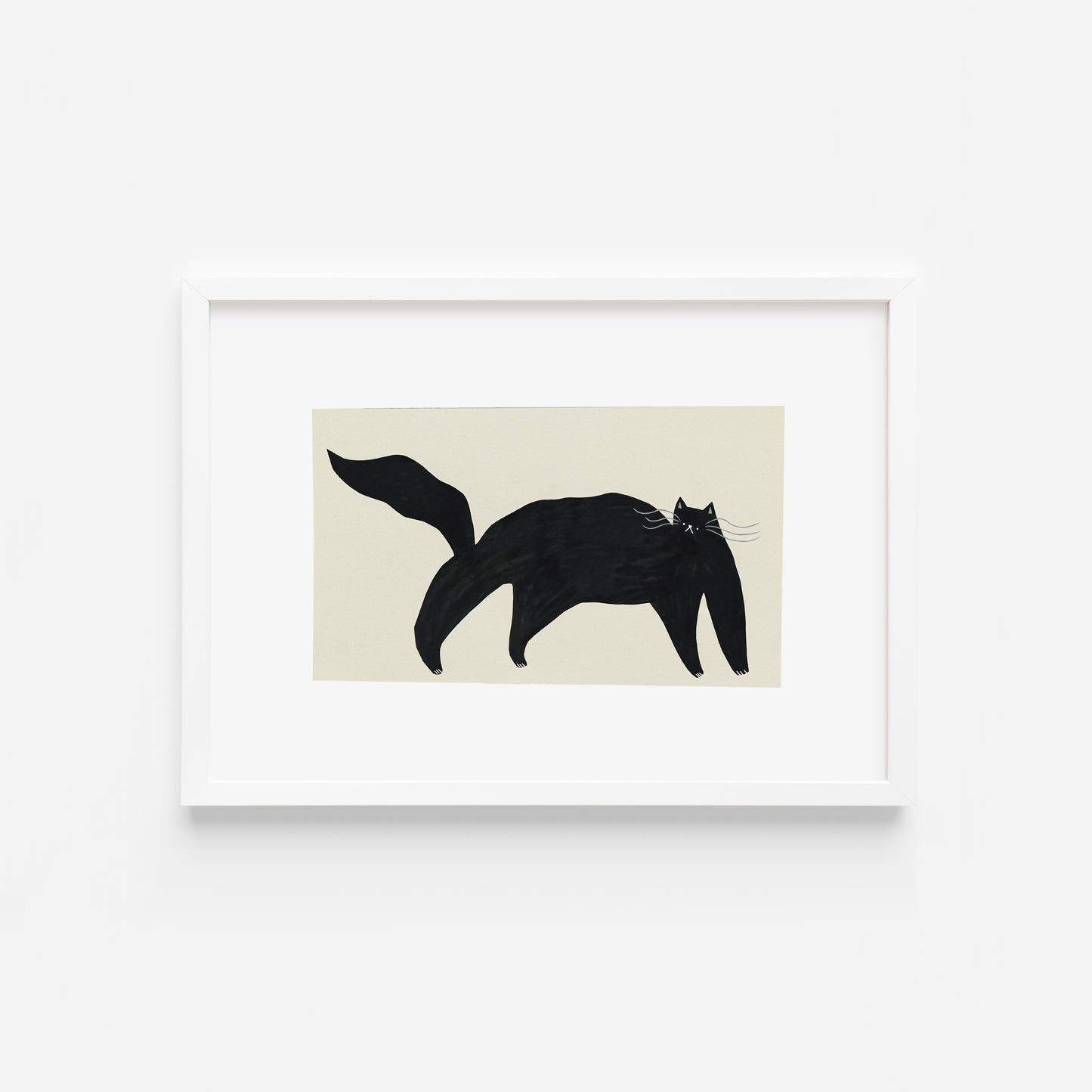 Black Cat Art Print image 7