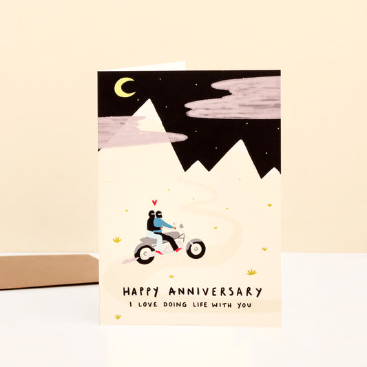 Bikers Anniversary Card image 0