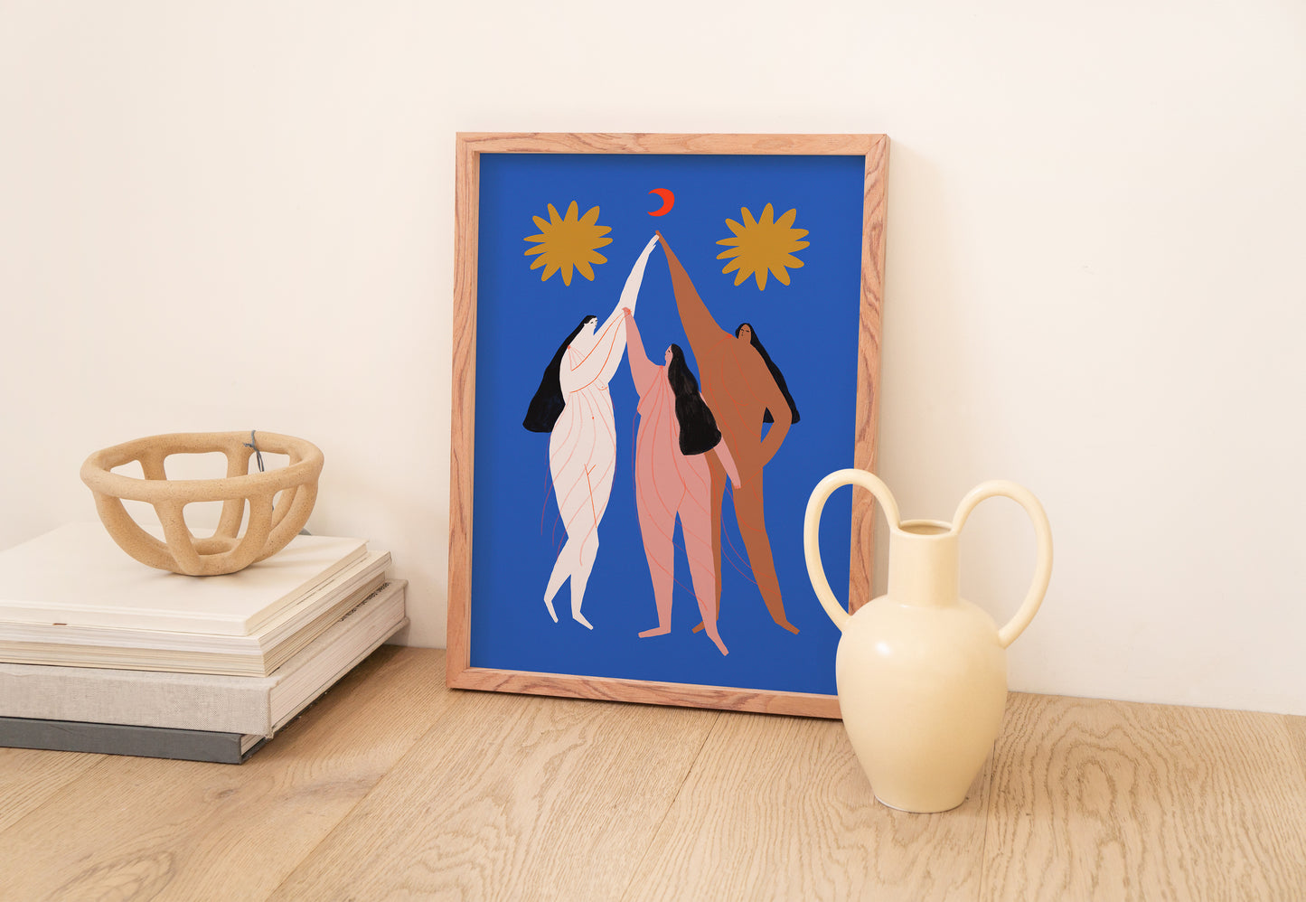 Three Graces Art Print