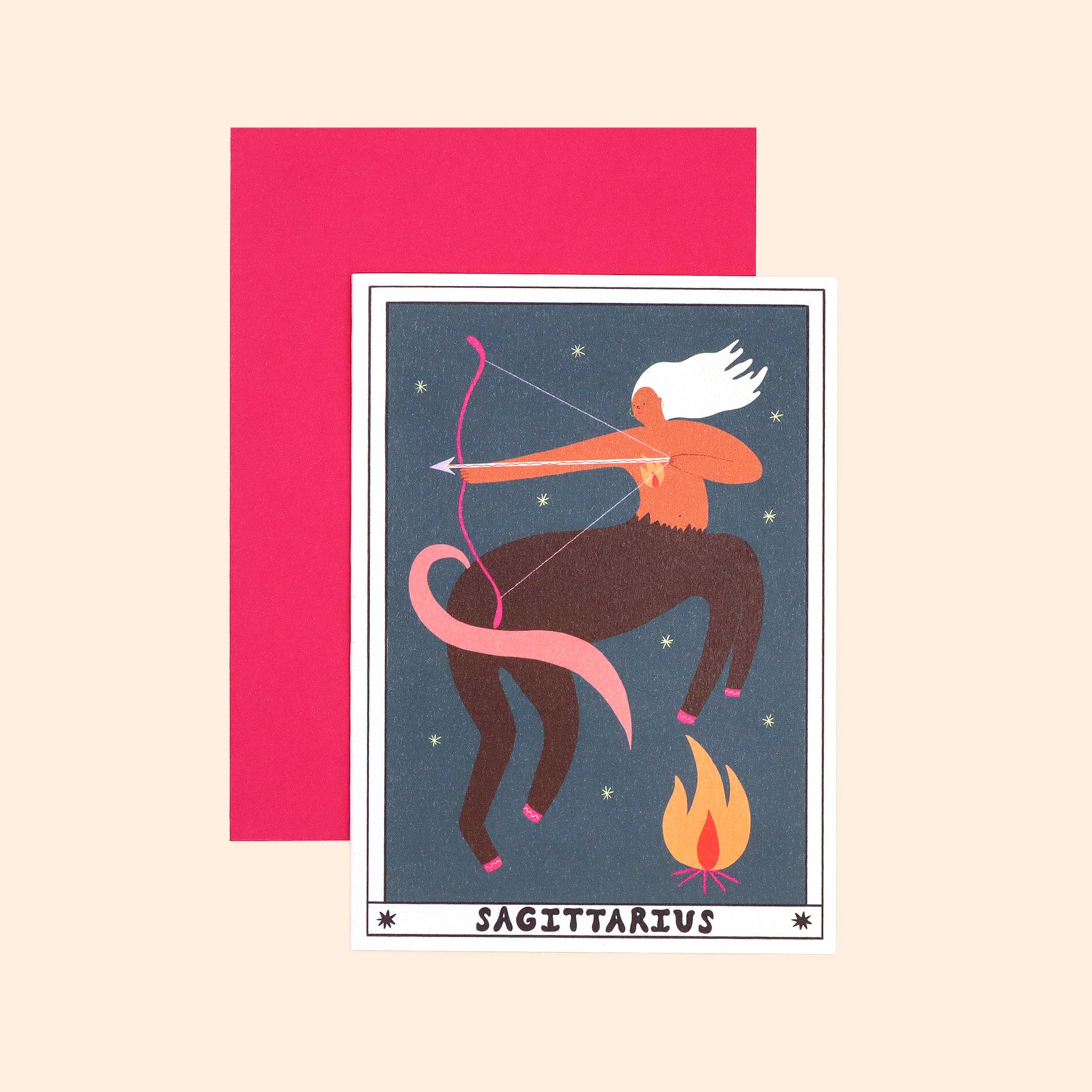 Tarot Sagittarius Birthday Card image 1