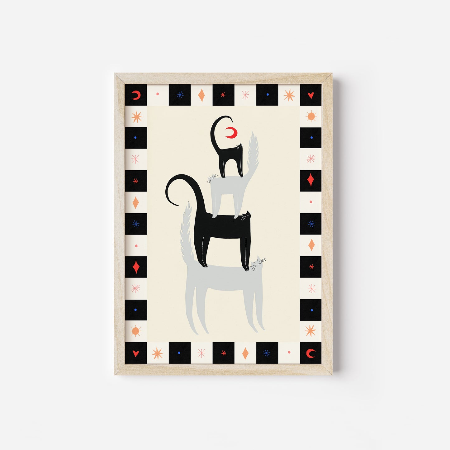 Cat Friends Art Print image 7