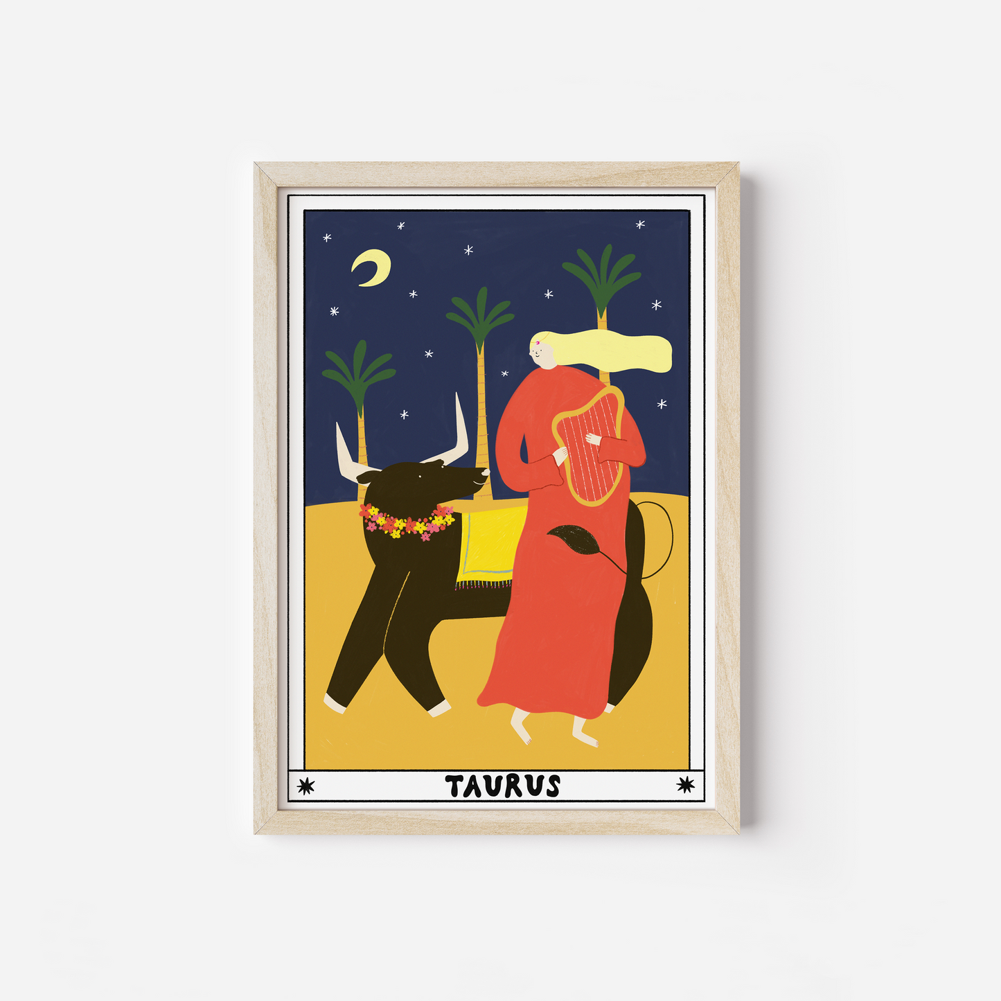 Tarot Taurus Art Print image 1