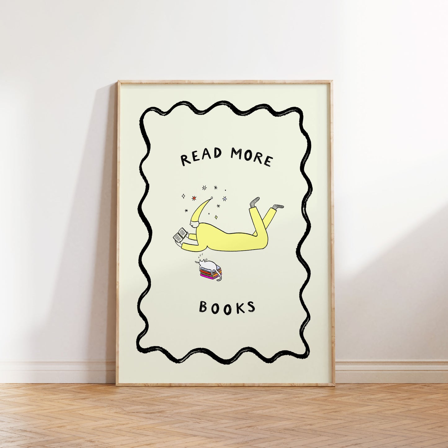 Read More Books Art Print image 2