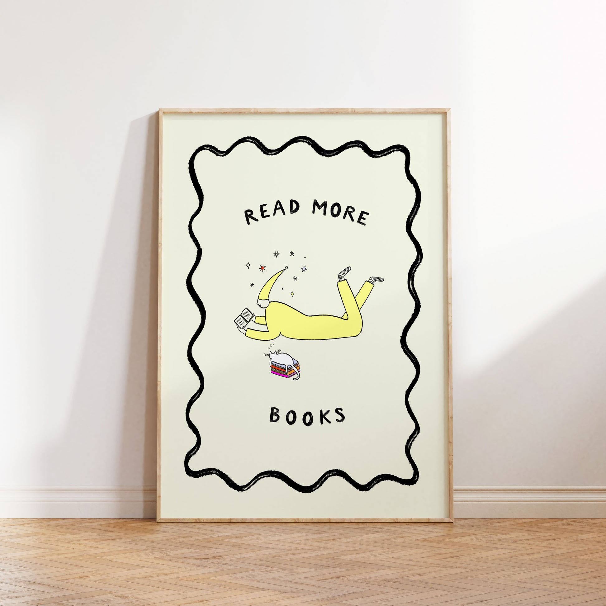 Read More Books Art Print image 2