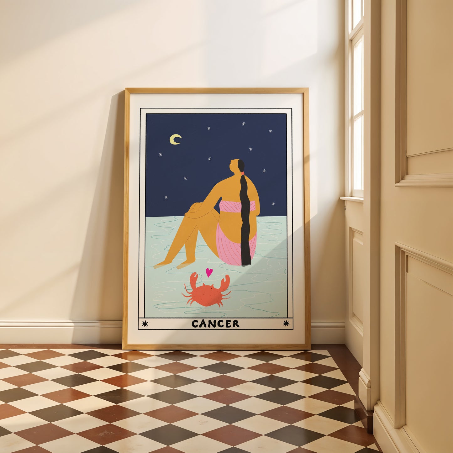 Tarot Cancer Art Print